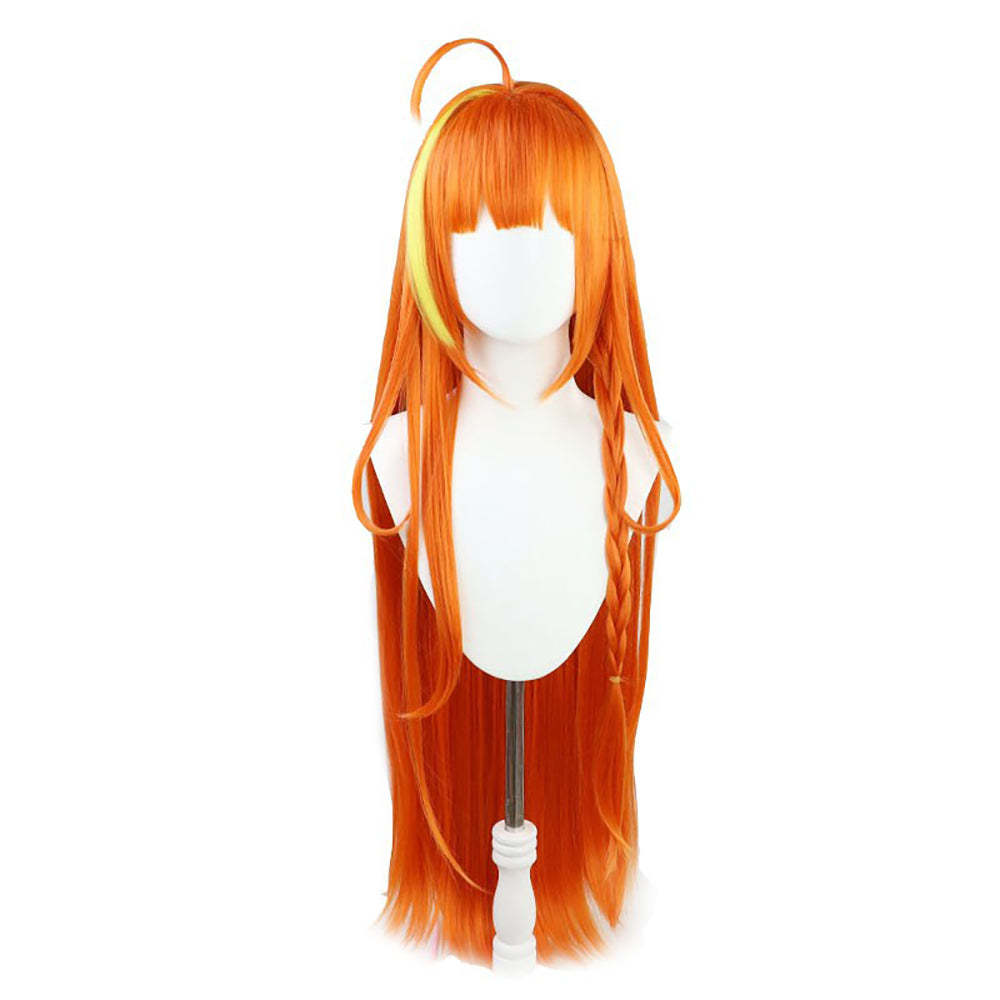 Virtual YouTuber Hololive Kiryu Coco Orange Cosplay Wig-Cosplay Instrumentality Project