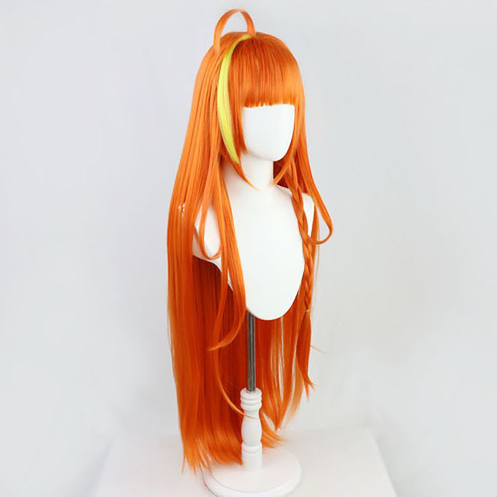 Virtual YouTuber Hololive Kiryu Coco Orange Cosplay Wig-Cosplay Instrumentality Project