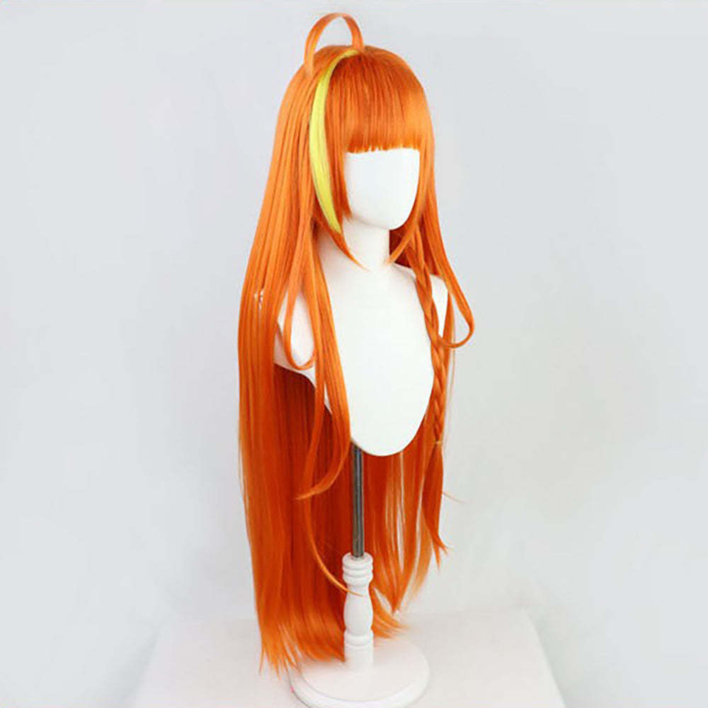 Virtual YouTuber Hololive Kiryu Coco Orange Cosplay Wig-Cosplay Instrumentality Project