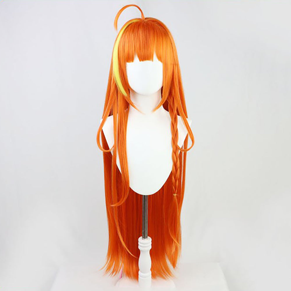 Virtual YouTuber Hololive Kiryu Coco Orange Cosplay Wig-Cosplay Instrumentality Project
