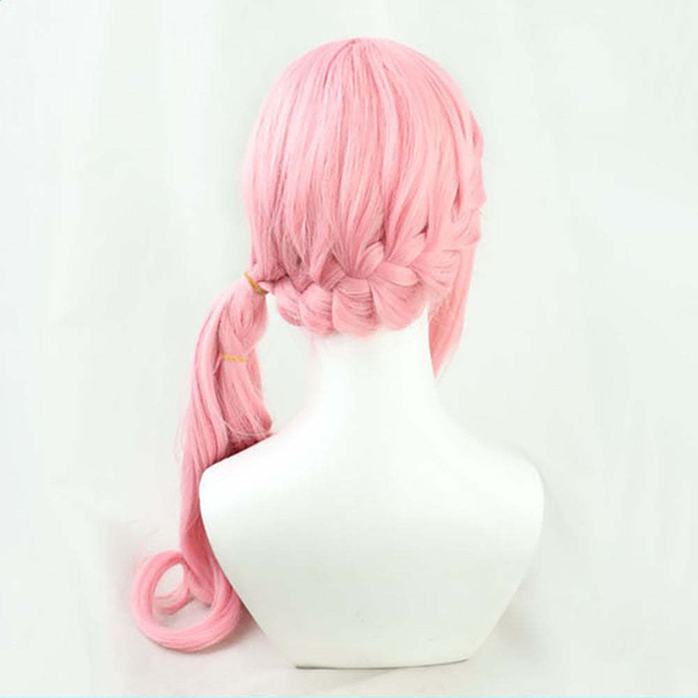 Virtual YouTuber Hololive Mori Calliope Pink Cosplay Wig