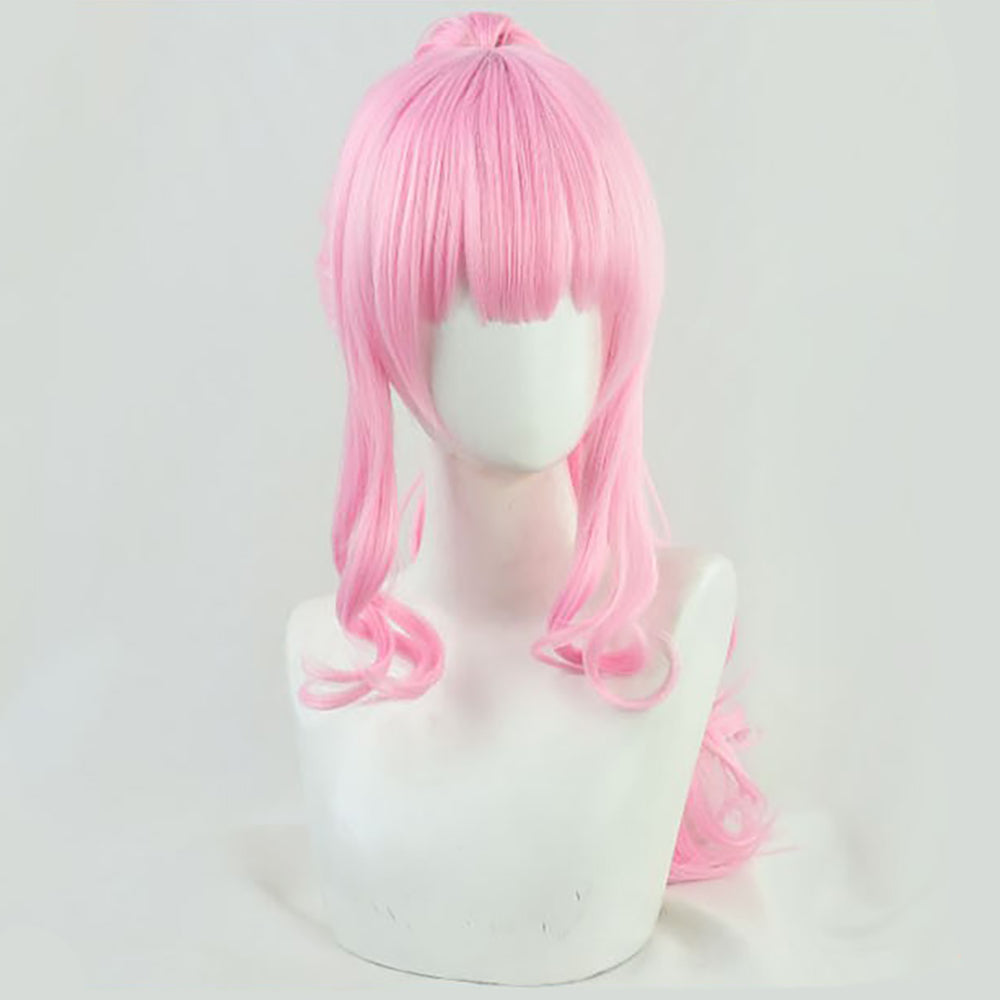 Virtual YouTuber Hololive Mori Calliope Pink Cosplay Wig
