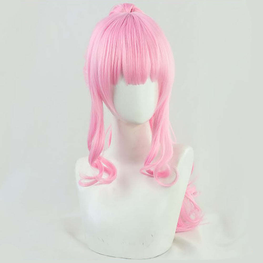 Virtual YouTuber Hololive Mori Calliope Pink Cosplay Wig