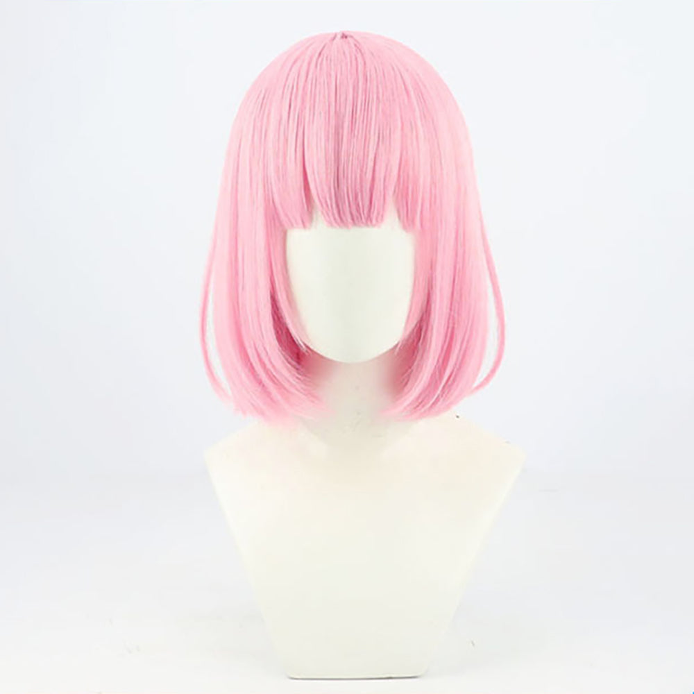 Virtual YouTuber Hololive Mori Calliope Pink Cosplay Wig