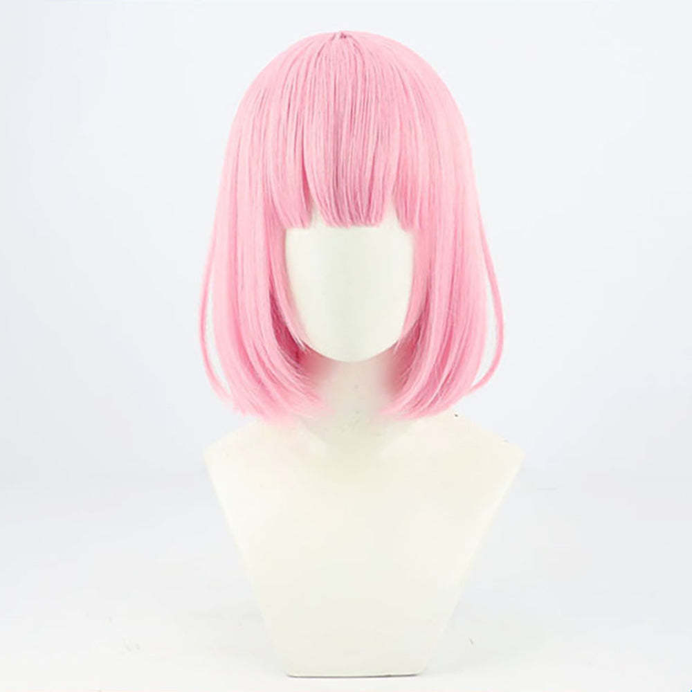 Virtual YouTuber Hololive Mori Calliope Pink Cosplay Wig