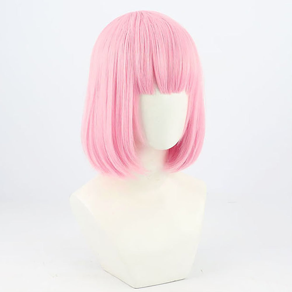 Virtual YouTuber Hololive Mori Calliope Pink Cosplay Wig