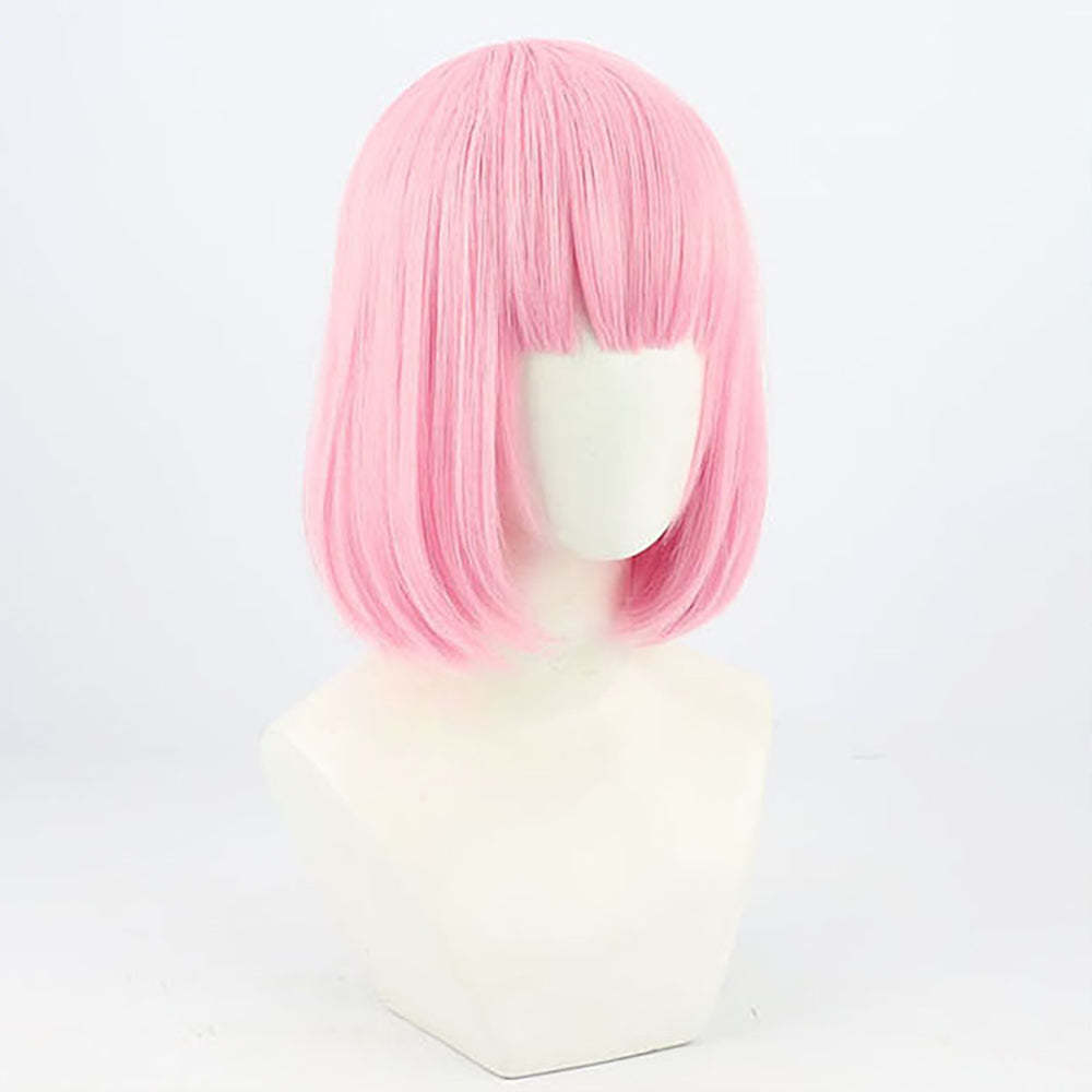 Virtual YouTuber Hololive Mori Calliope Pink Cosplay Wig