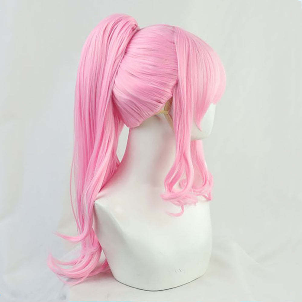 Virtual YouTuber Hololive Mori Calliope Pink Cosplay Wig