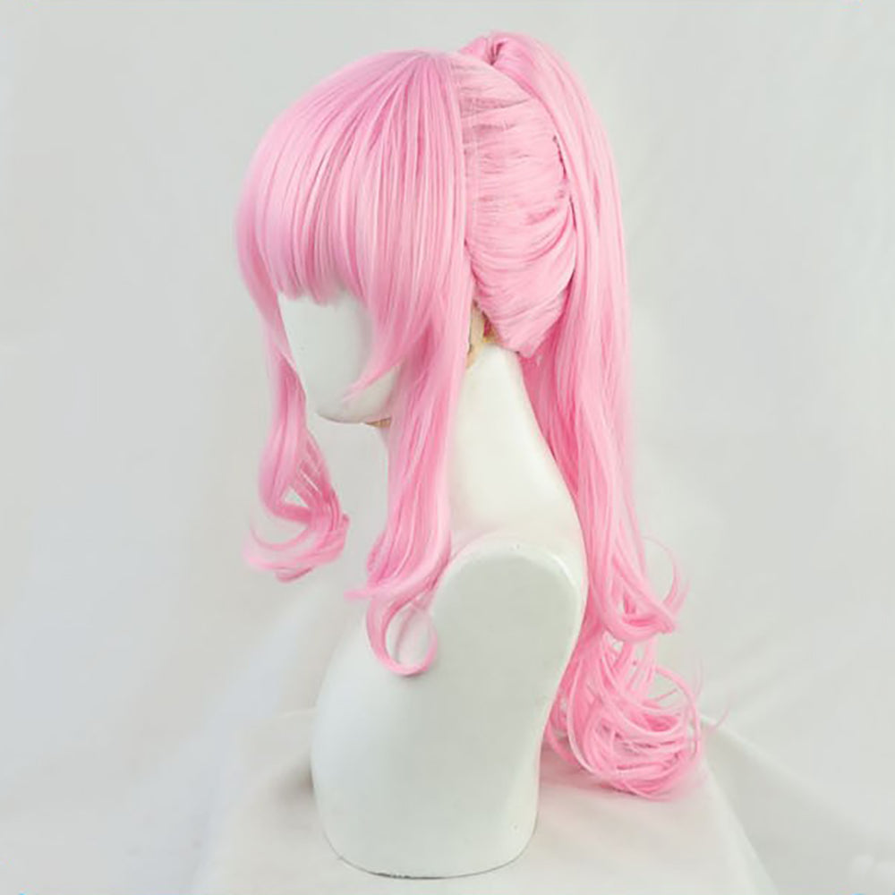 Virtual YouTuber Hololive Mori Calliope Pink Cosplay Wig