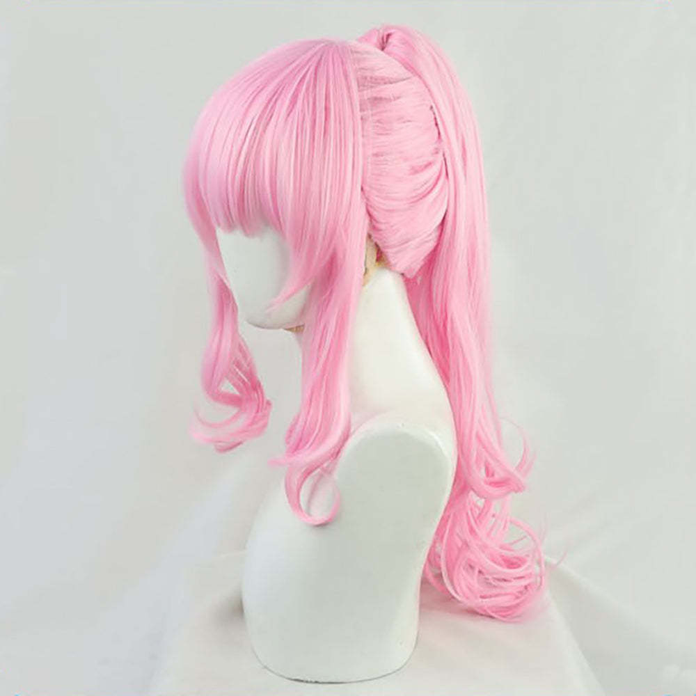 Virtual YouTuber Hololive Mori Calliope Pink Cosplay Wig