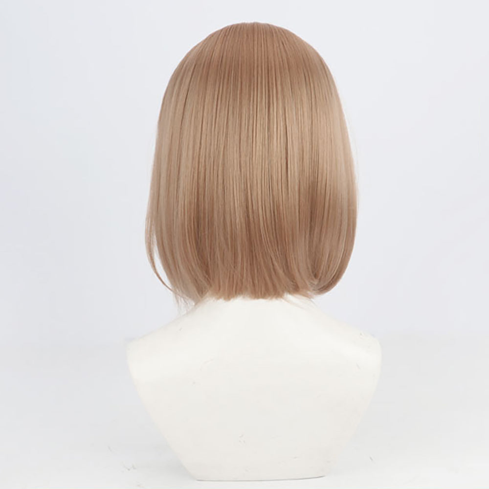 Virtual YouTuber Hololive Nanashi Mumei Brown Cosplay Wig