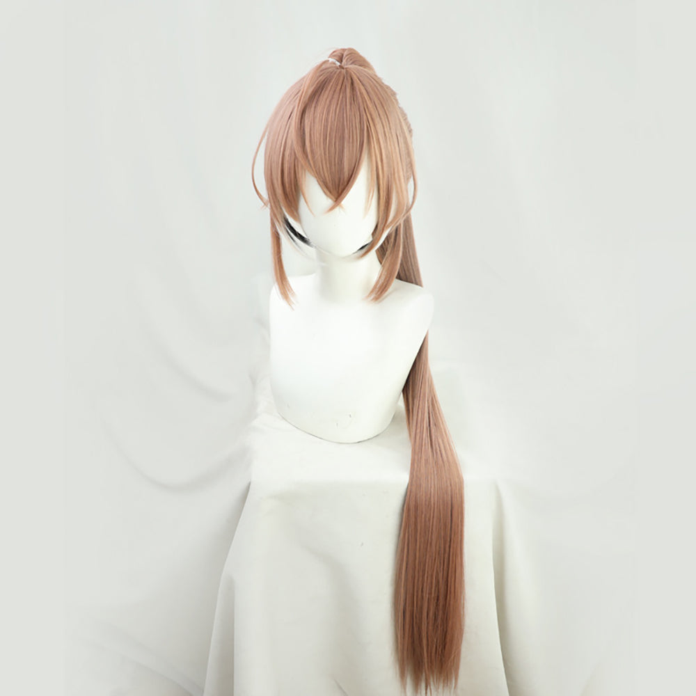 Virtual YouTuber Hololive Nanashi Mumei Brown Cosplay Wig