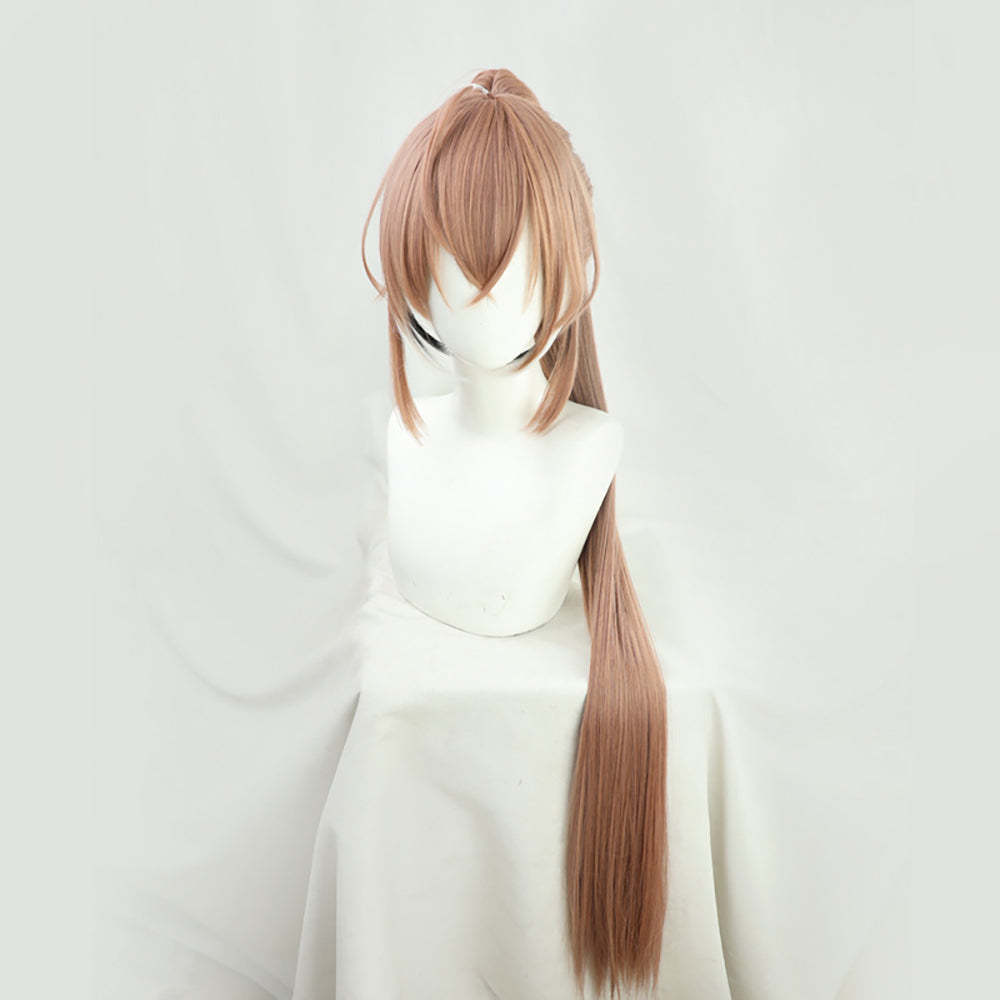 Virtual YouTuber Hololive Nanashi Mumei Brown Cosplay Wig
