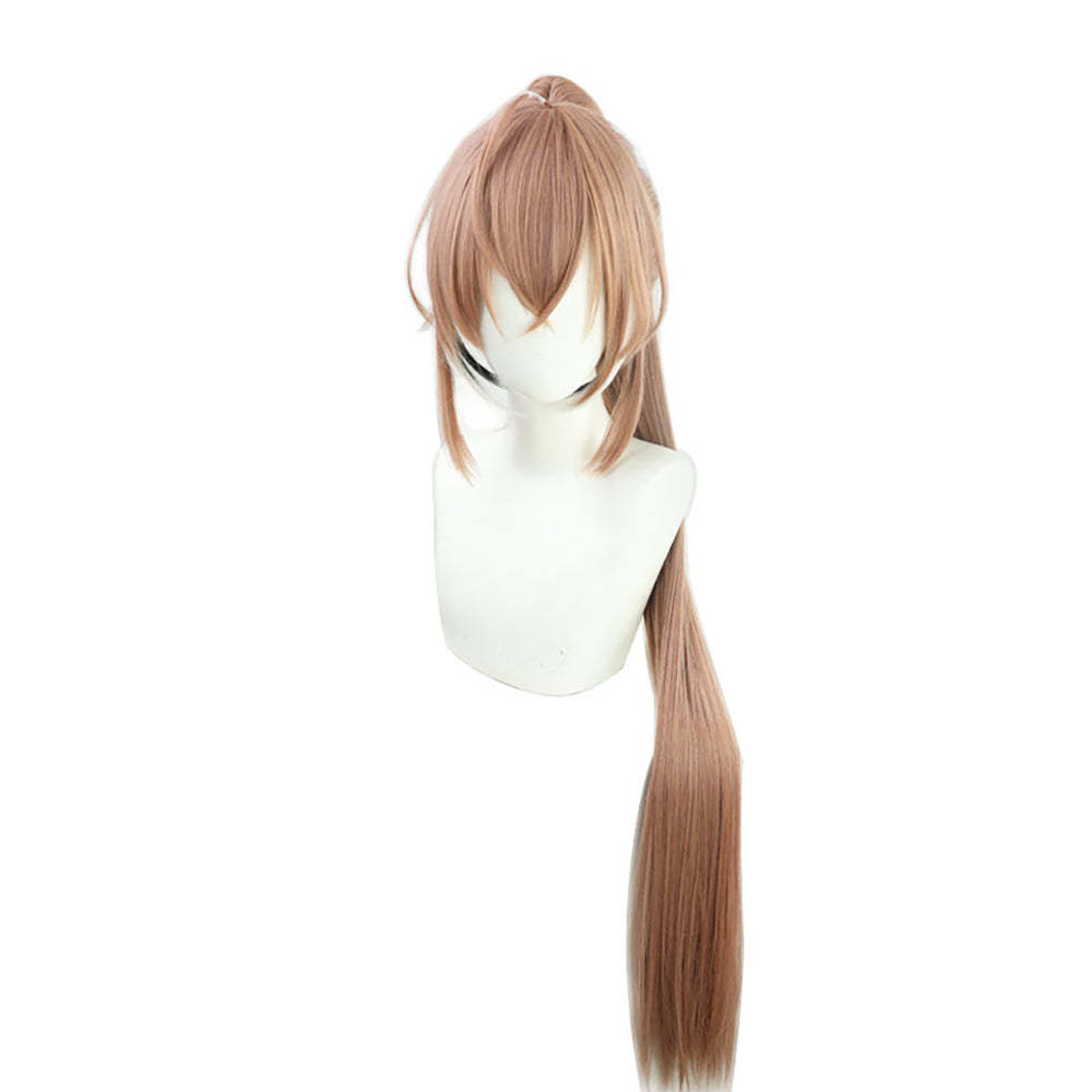 Virtual YouTuber Hololive Nanashi Mumei Brown Cosplay Wig