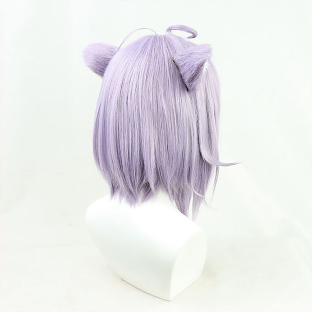 Virtual YouTuber Hololive Nekomata Okayu Purple Cosplay Wig-Cosplay Instrumentality Project