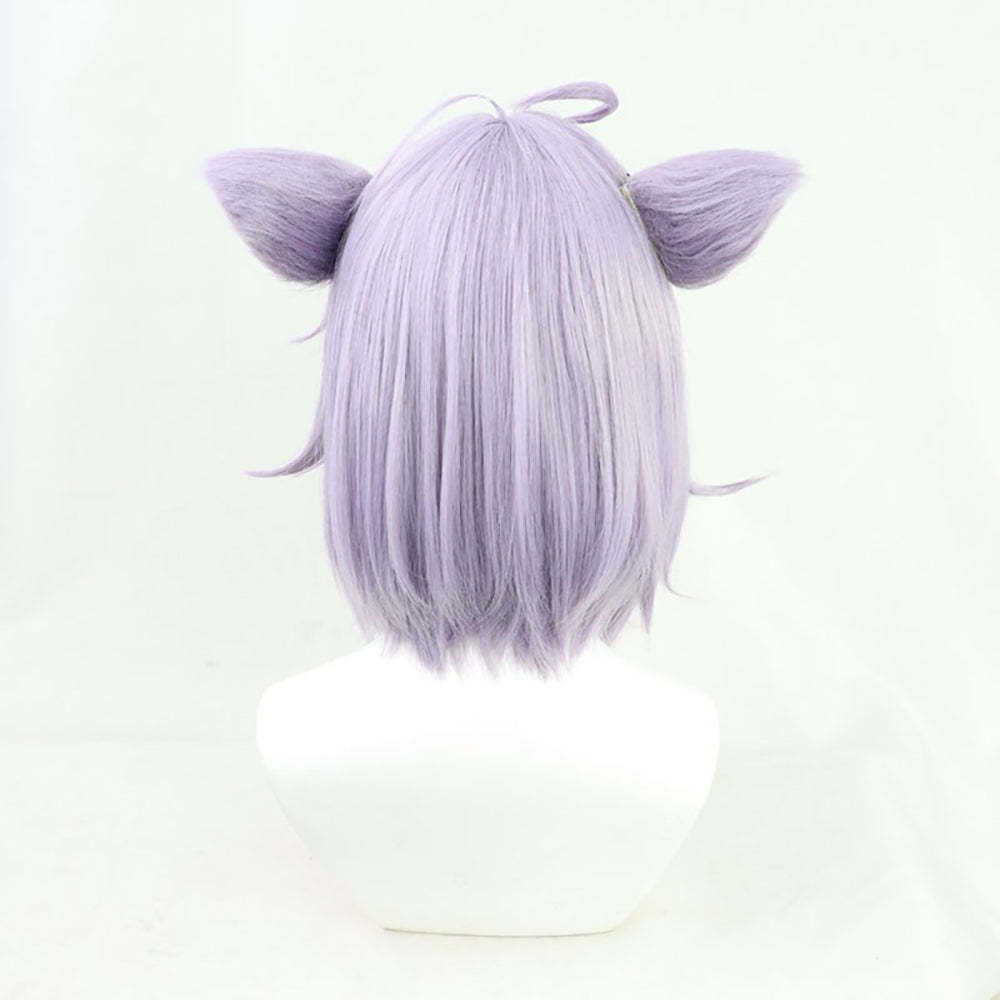 Virtual YouTuber Hololive Nekomata Okayu Purple Cosplay Wig-Cosplay Instrumentality Project