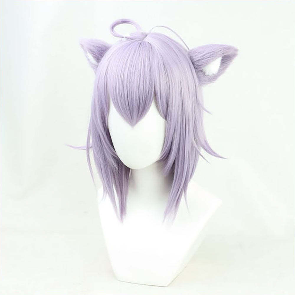 Virtual YouTuber Hololive Nekomata Okayu Purple Cosplay Wig-Cosplay Instrumentality Project