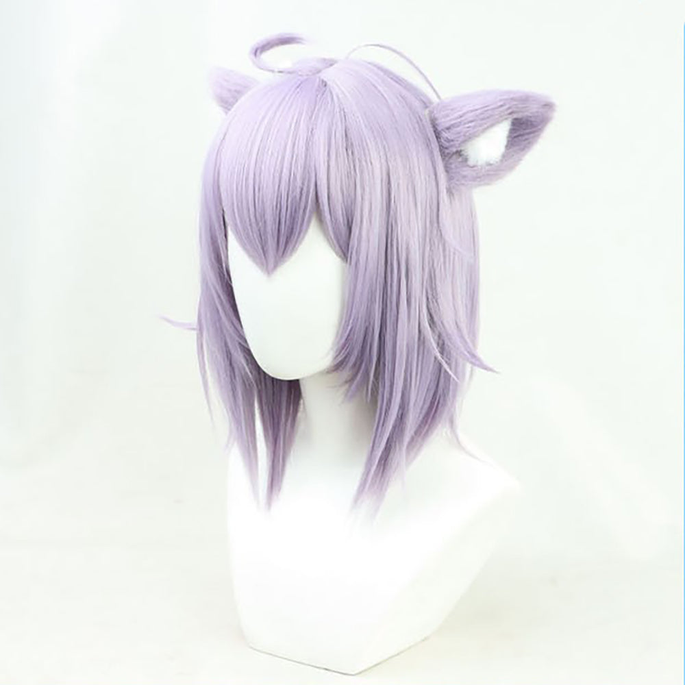 Virtual YouTuber Hololive Nekomata Okayu Purple Cosplay Wig-Cosplay Instrumentality Project