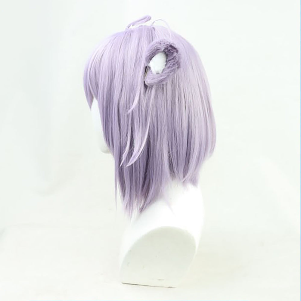 Virtual YouTuber Hololive Nekomata Okayu Purple Cosplay Wig-Cosplay Instrumentality Project