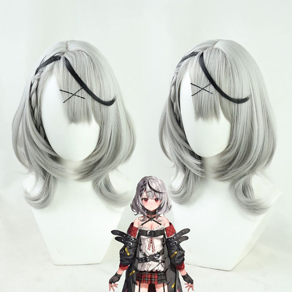 Virtual YouTuber Hololive Sakamata Chloe Silver Cosplay-Cosplay Instrumentality Project