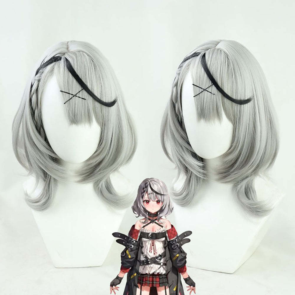 Virtual YouTuber Hololive Sakamata Chloe Silver Cosplay-Cosplay Instrumentality Project