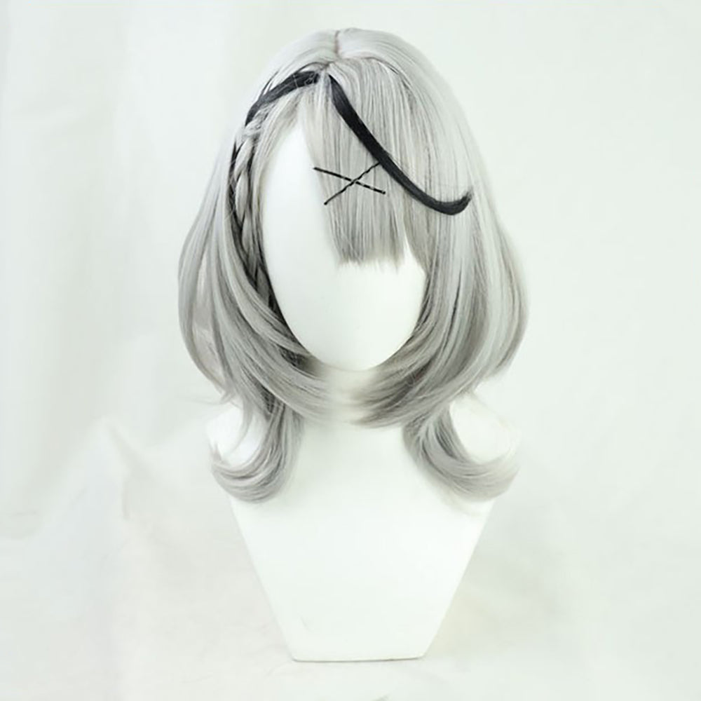 Virtual YouTuber Hololive Sakamata Chloe Silver Cosplay-Cosplay Instrumentality Project