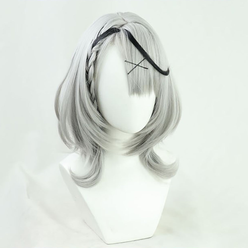 Virtual YouTuber Hololive Sakamata Chloe Silver Cosplay-Cosplay Instrumentality Project