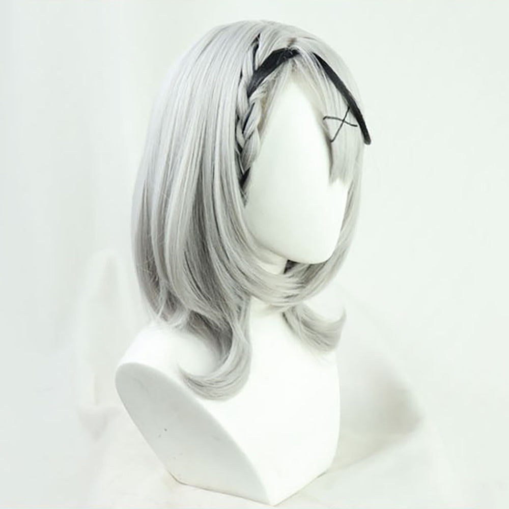 Virtual YouTuber Hololive Sakamata Chloe Silver Cosplay-Cosplay Instrumentality Project