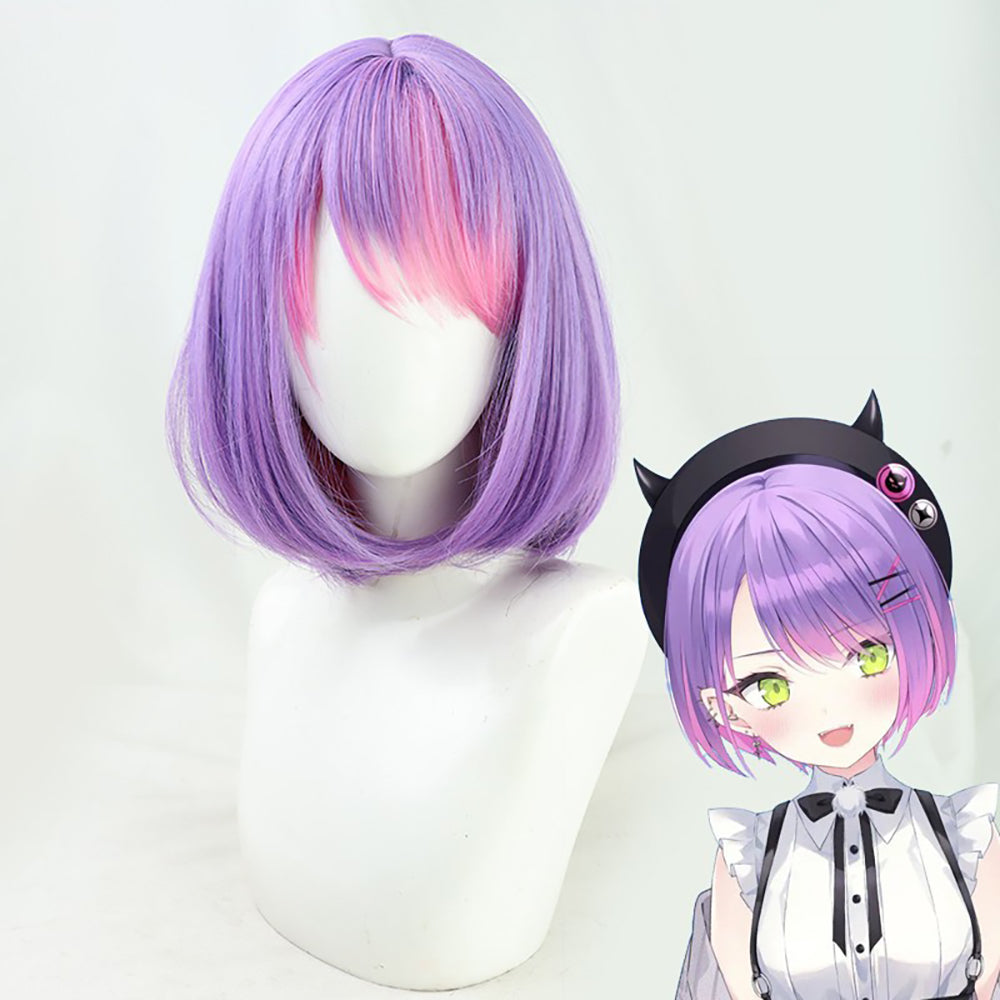 Virtual YouTuber Hololive Tokoyami Towa Purple Cosplay-Cosplay Instrumentality Project