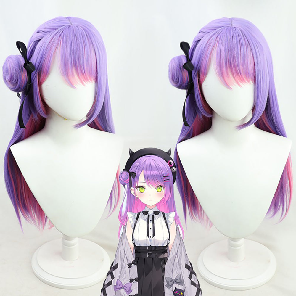 Virtual YouTuber Hololive Tokoyami Towa Purple Cosplay-Cosplay Instrumentality Project