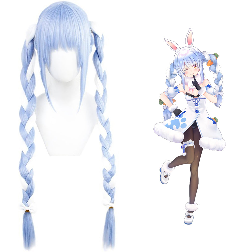 Virtual YouTuber Hololive Usada Pekora Blue Cosplay-Cosplay Instrumentality Project
