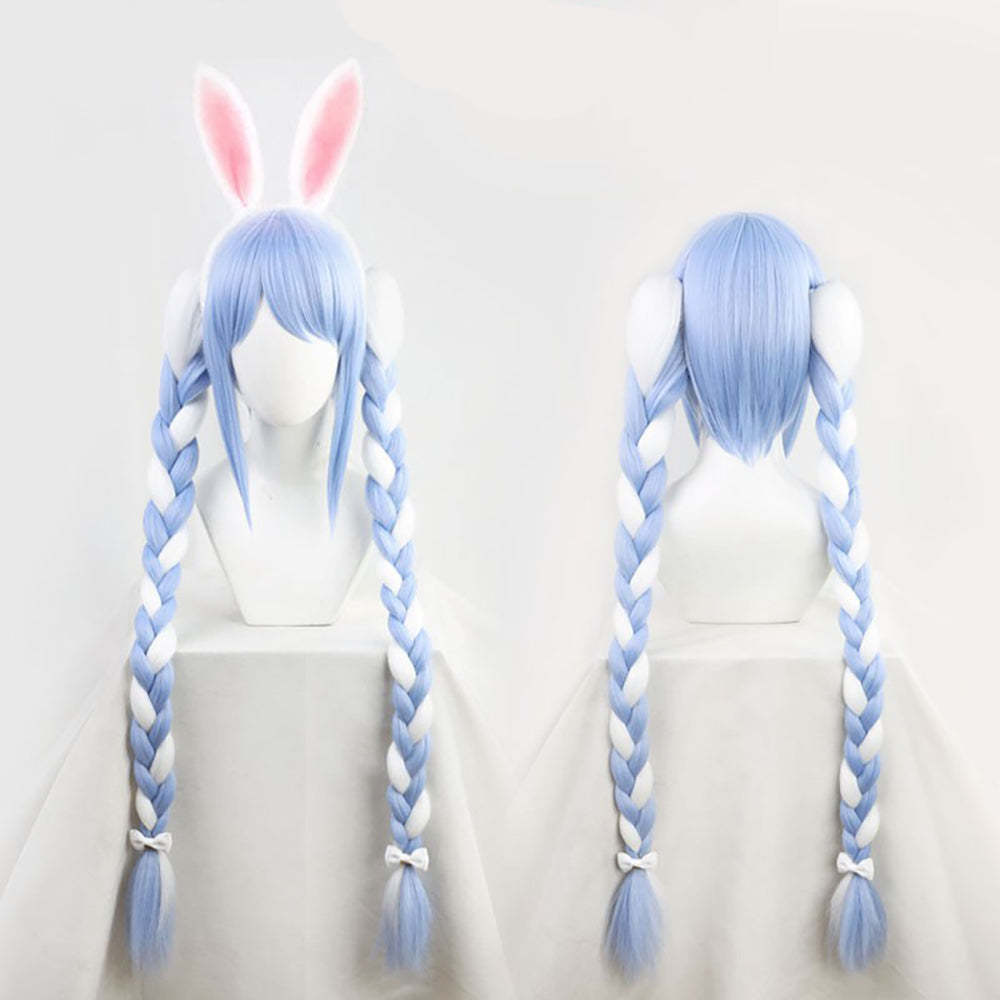 Virtual YouTuber Hololive Usada Pekora Blue Cosplay-Cosplay Instrumentality Project