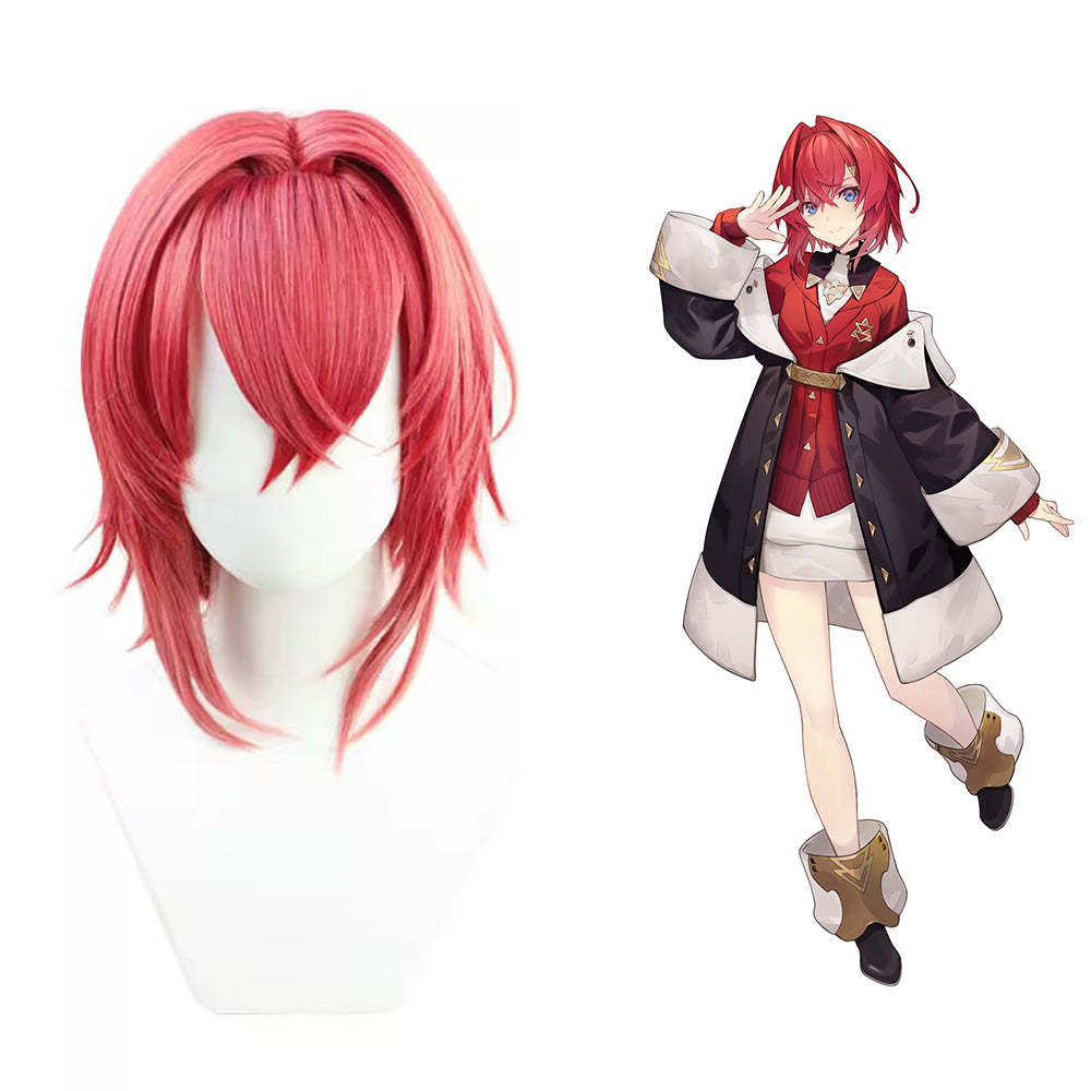 Virtual YouTuber NIJISANJI Ange Katrina Red Cosplay Wig-Cosplay Instrumentality Project