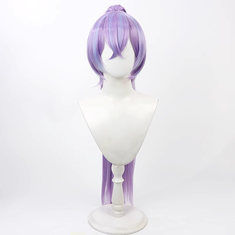 Virtual YouTuber NIJISANJI Hoshirube Sho Female Purple Cosplay Wig