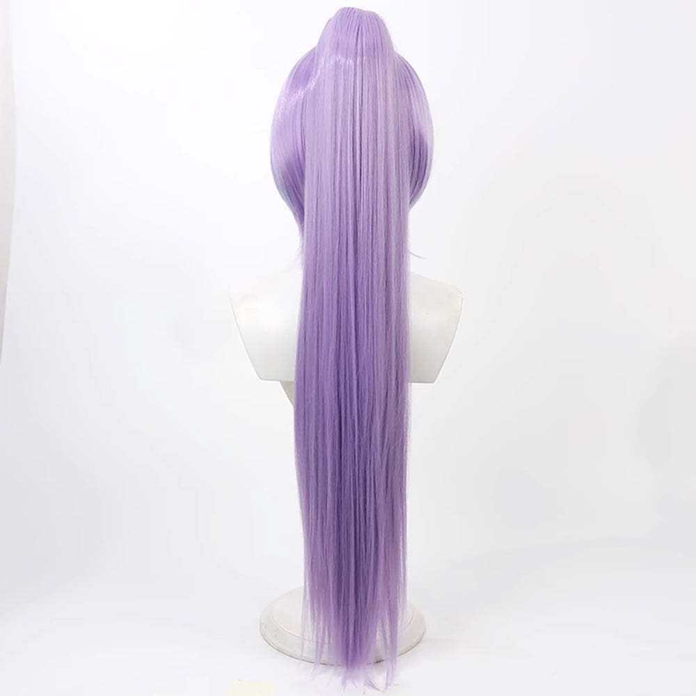 Virtual YouTuber NIJISANJI Hoshirube Sho Female Purple Cosplay Wig