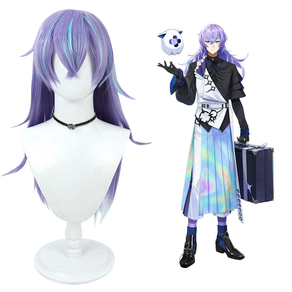 Virtual YouTuber NIJISANJI Hoshirube Sho Purple Cosplay Wig-Cosplay Instrumentality Project