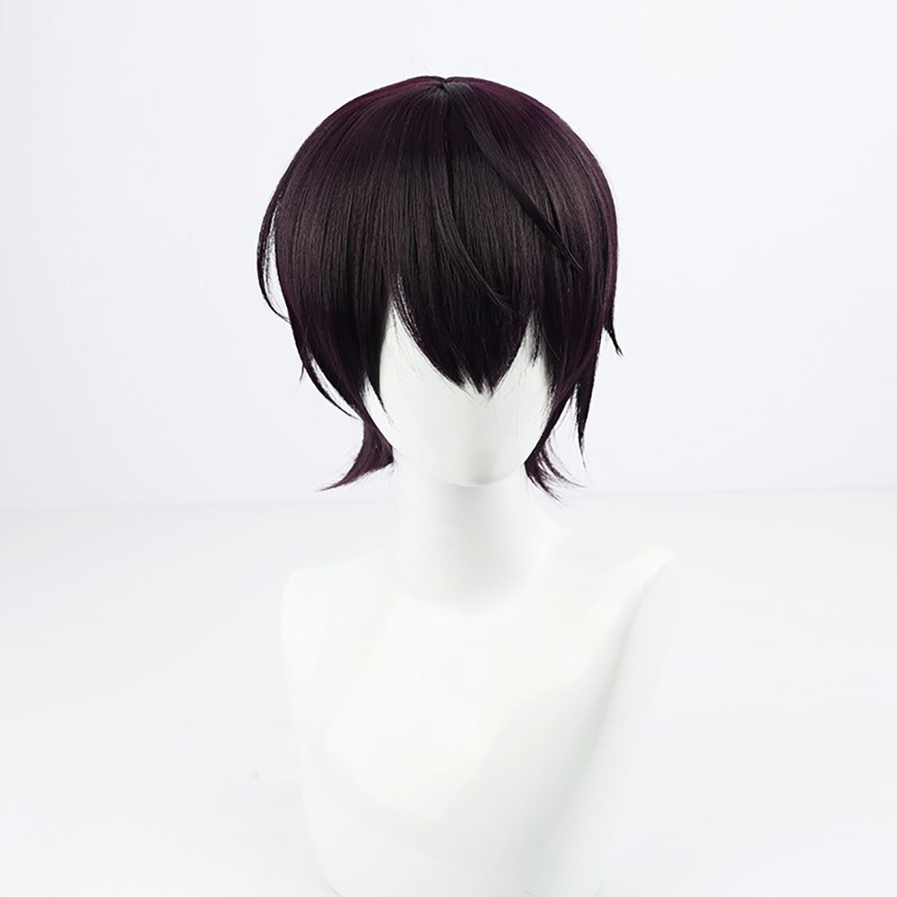 Virtual YouTuber NIJISANJI Kenmochi Toya Black Cosplay Wig