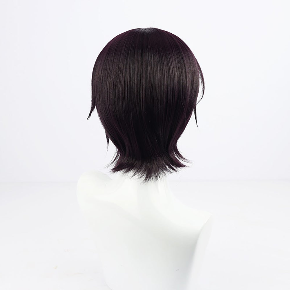 Virtual YouTuber NIJISANJI Kenmochi Toya Black Cosplay Wig