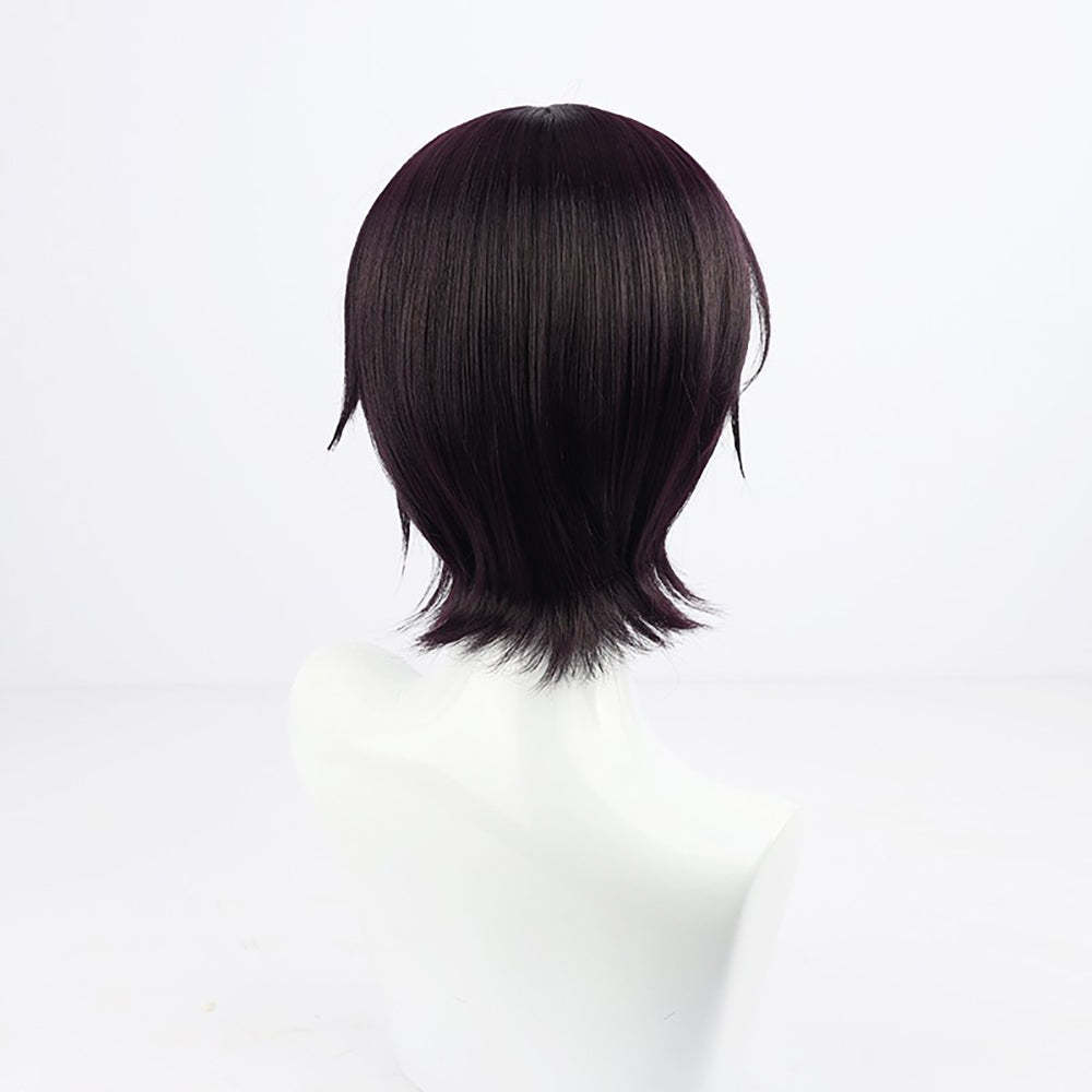 Virtual YouTuber NIJISANJI Kenmochi Toya Black Cosplay Wig