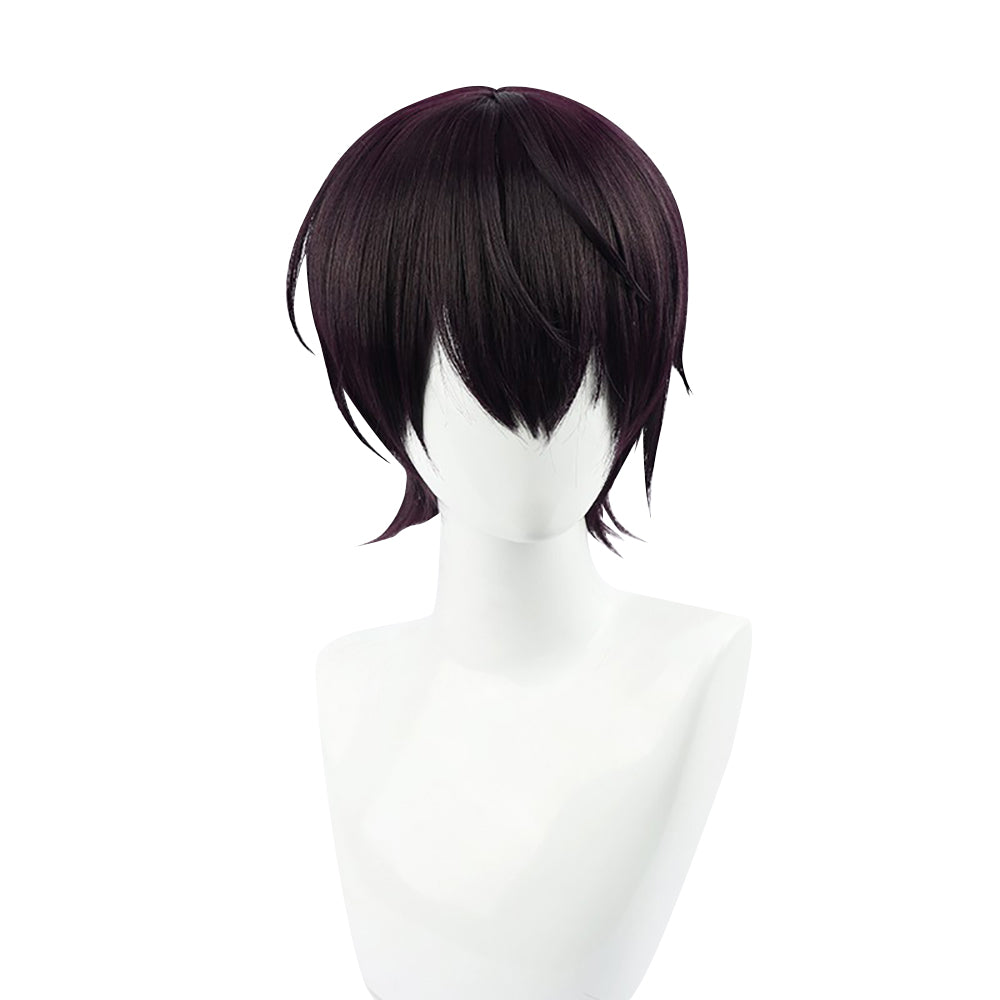 Virtual YouTuber NIJISANJI Kenmochi Toya Black Cosplay Wig
