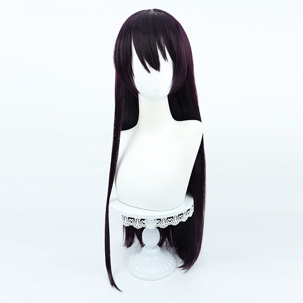 Virtual YouTuber NIJISANJI Kenmochi Toya Female Black Cosplay Wig-Cosplay Instrumentality Project