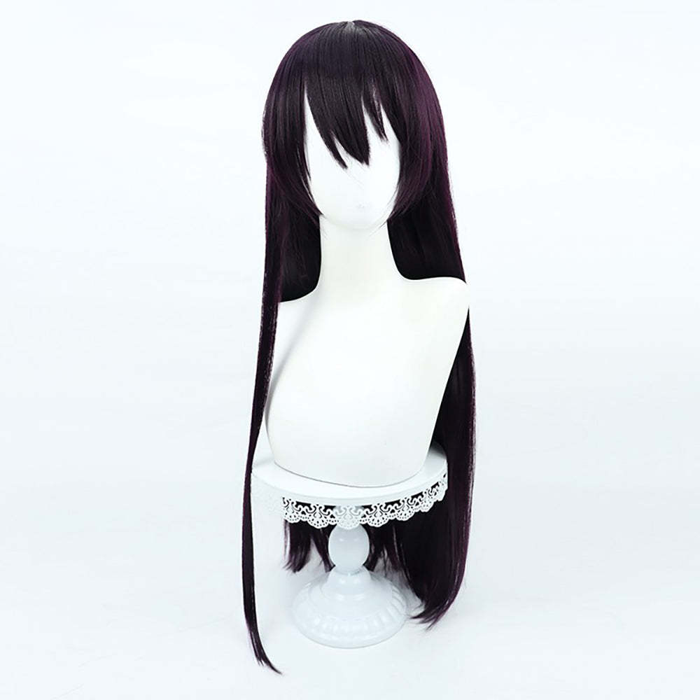 Virtual YouTuber NIJISANJI Kenmochi Toya Female Black Cosplay Wig-Cosplay Instrumentality Project