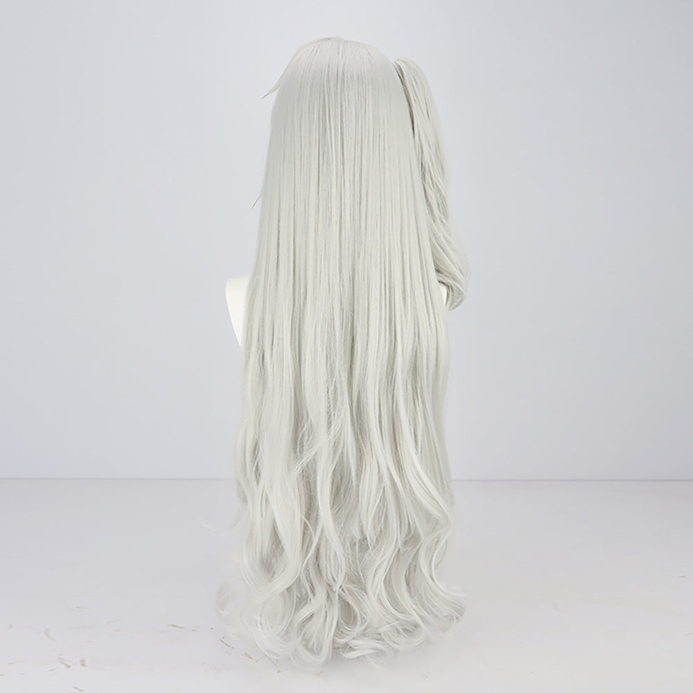 Virtual YouTuber NIJISANJI Kuzuha Female Silver Cosplay Wig-Cosplay Instrumentality Project