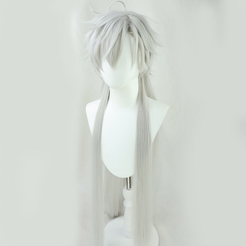 Virtual YouTuber NIJISANJI Kuzuha Silver Cosplay Wig