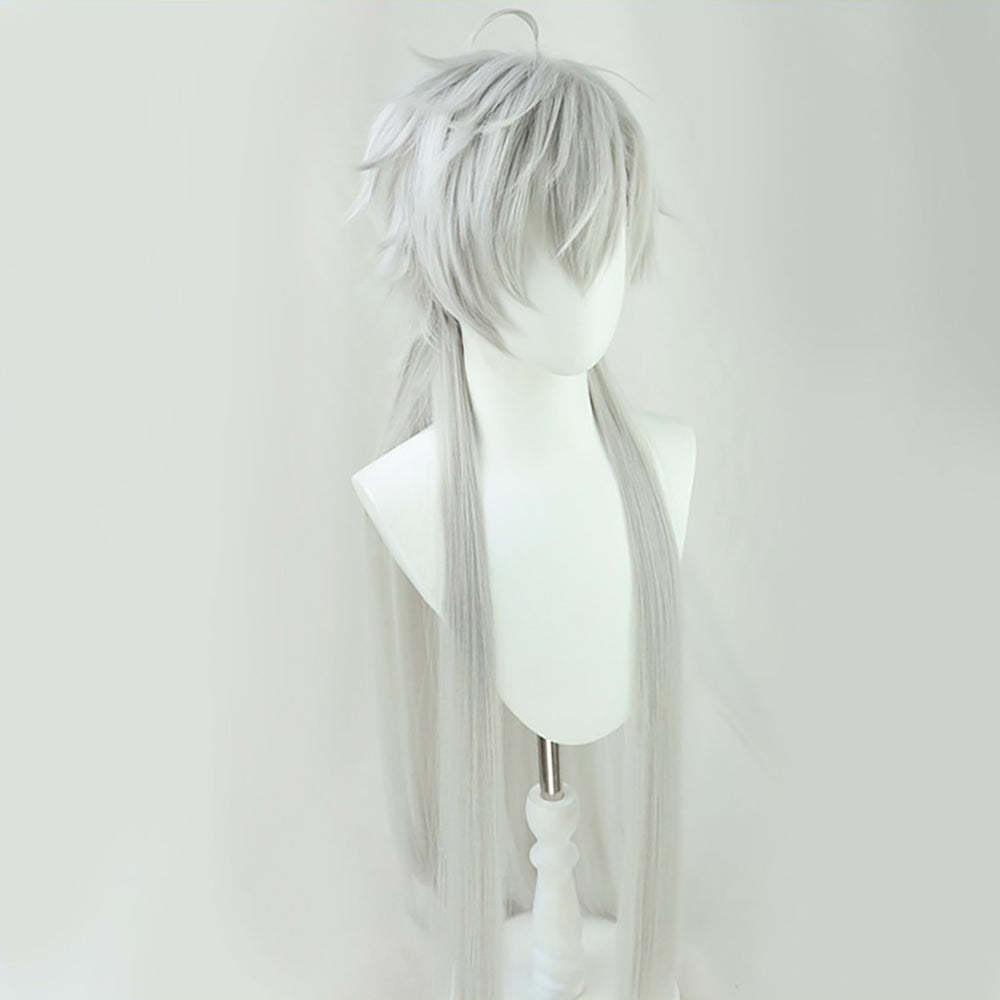 Virtual YouTuber NIJISANJI Kuzuha Silver Cosplay Wig