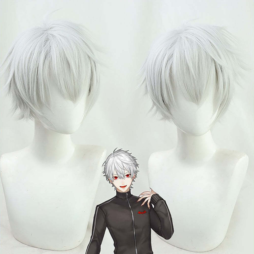 Virtual YouTuber NIJISANJI Kuzuha Silver Cosplay Wig