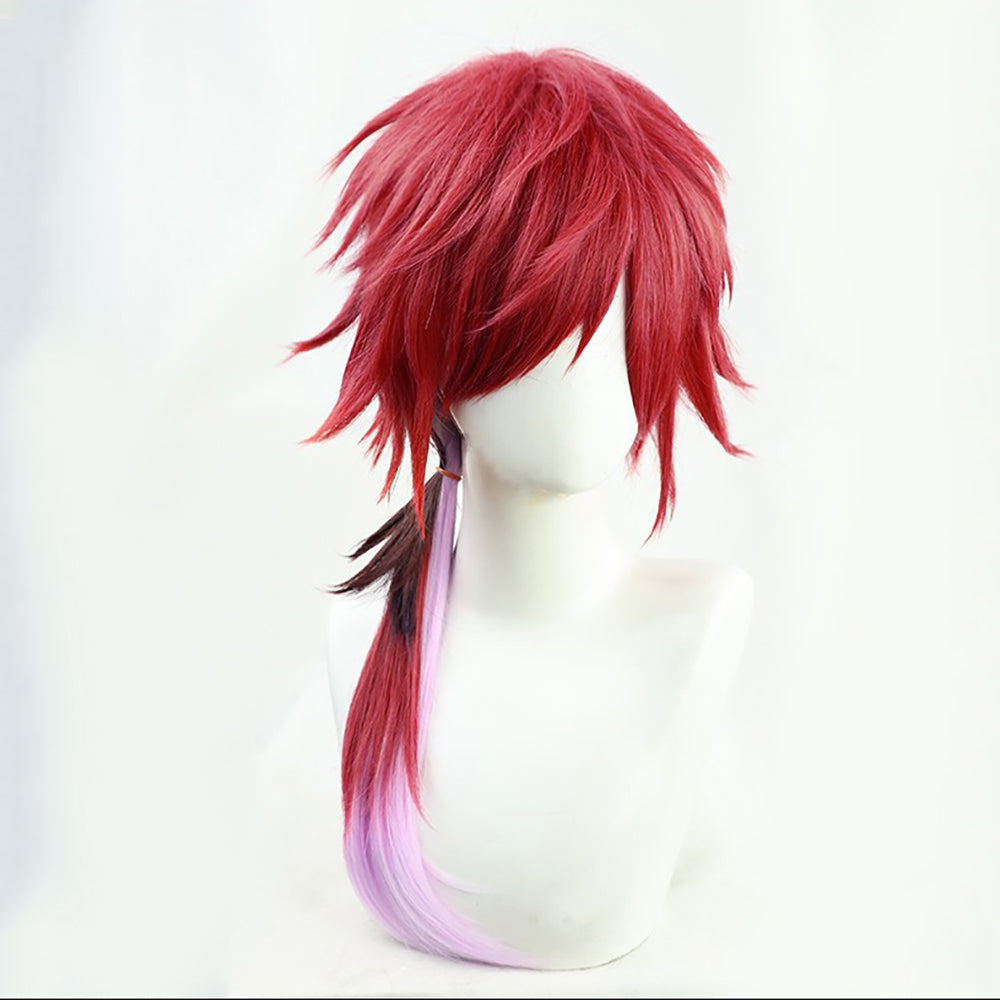 Virtual YouTuber NIJISANJI  Lauren Iroas Red Cosplay Wig