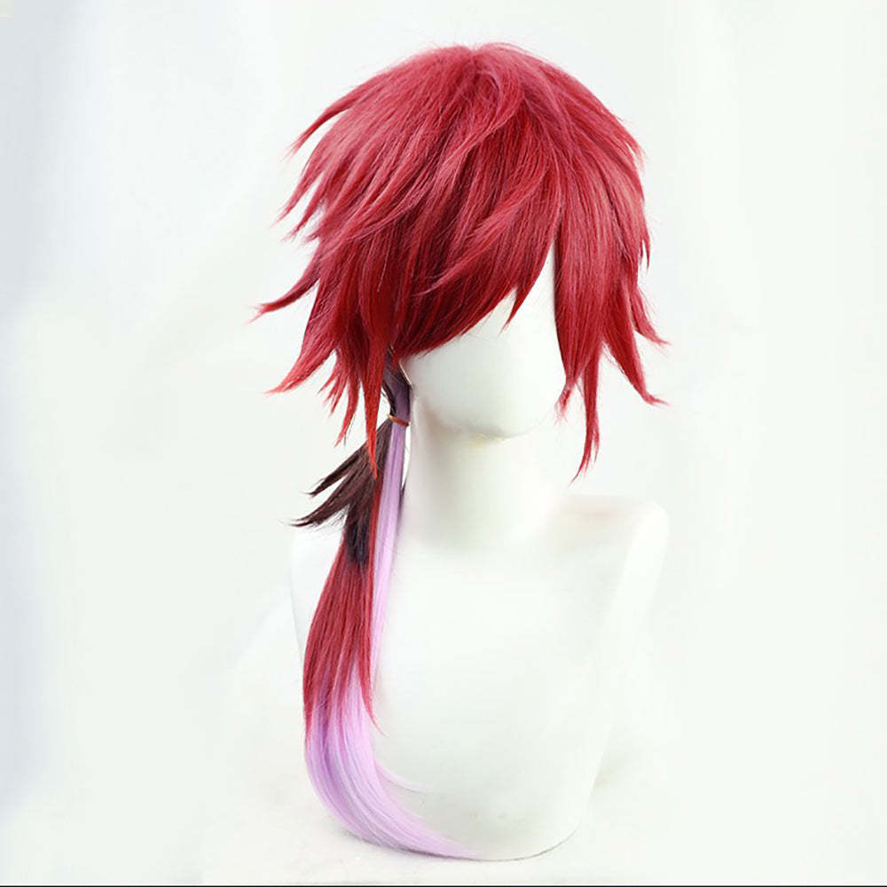 Virtual YouTuber NIJISANJI  Lauren Iroas Red Cosplay Wig
