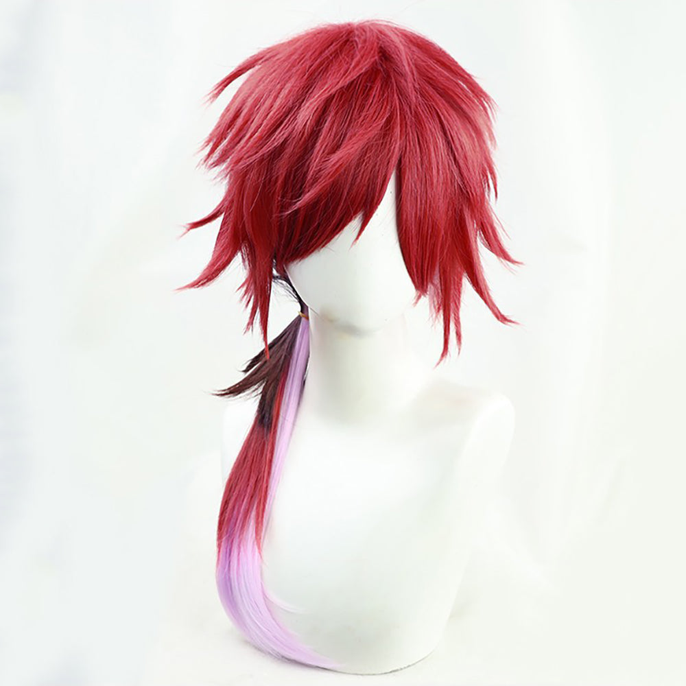 Virtual YouTuber NIJISANJI  Lauren Iroas Red Cosplay Wig