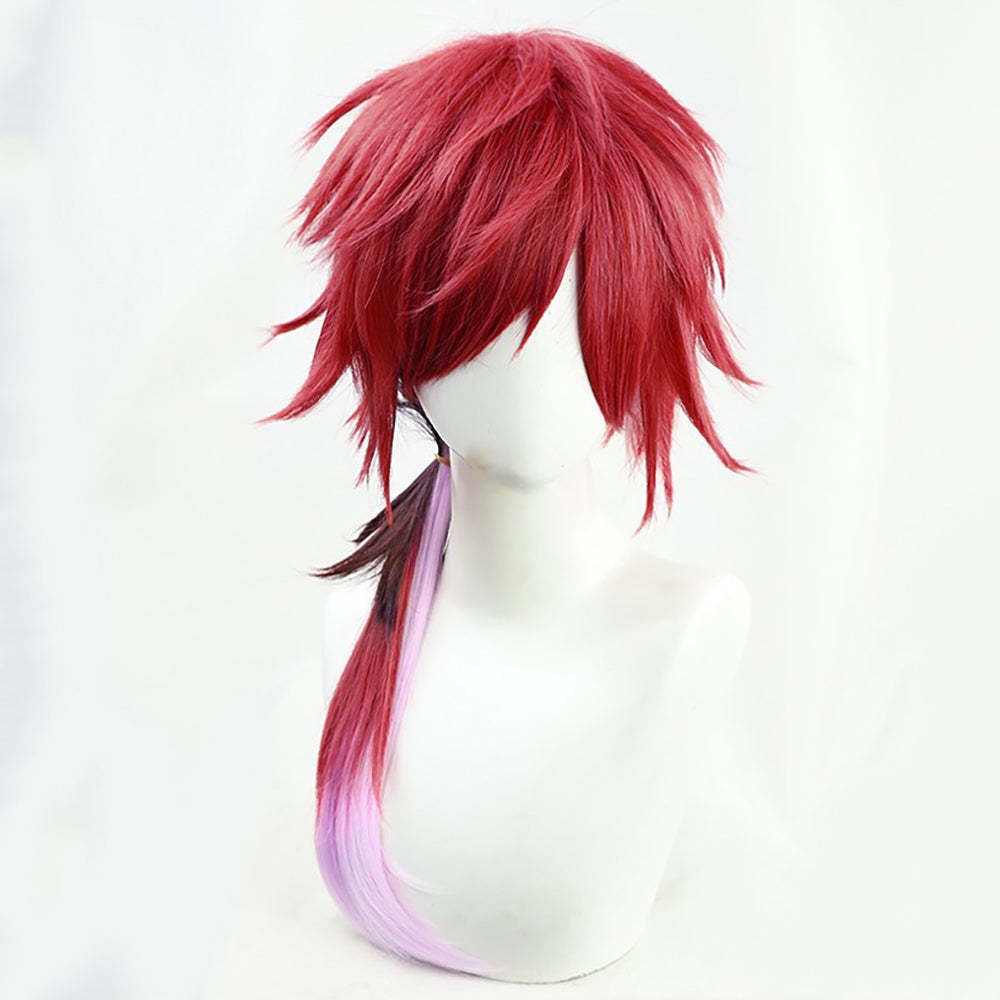 Virtual YouTuber NIJISANJI  Lauren Iroas Red Cosplay Wig